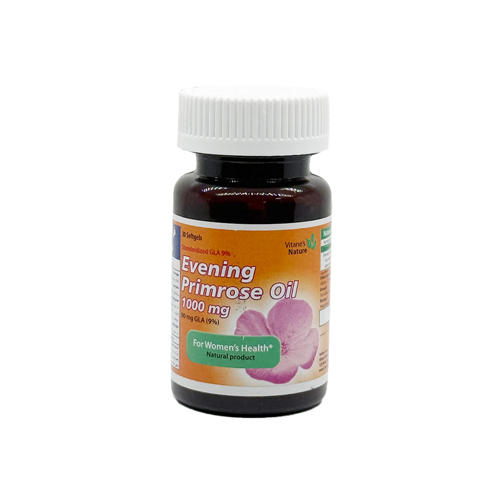 کپسول نرم روغن گل مغربی ویتان نیچرز 30 عددی